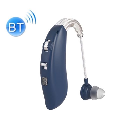 Bluetooth Blue GM-301 Rechargeable Hearing Aid Sound Amplifier - 1