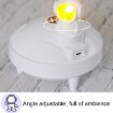 Astronaut Humidifier & Air Sprayer with Sunset Lights (Light Green) - 4