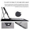 Surface Pro 8 Gray Microfiber Lambskin Protective Case Holder - 5
