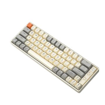 LANGTU GK65 65-Key Wireless/Bluetooth/Wired Mechanical Keyboard - 1