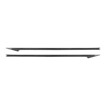 Chevrolet Corvette C8 Taillight Decorative Stickers (2pcs, Black) - 1