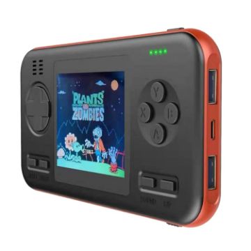 Portable 416 Pocket Console - Color Screen, 8000mAh (Black Orange) - 1