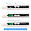 HS-018 Skin Analyzer LCD Display Moisture & Oil Tester (White) - 3