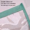 Green Magnetic Transparent Electric Vehicle Charging Port Cover - 5