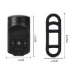 120db Electric Bicycle Bell, 4 Modes, Rechargeable Alarm Horn - 2