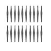 Chevrolet Corvette C8 Wheel Trim Stickers Set (20pcs, Black) - 1