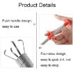 Bendable 300cm Multifunctional Four-claw Grapple Sewer Dredge Hose - 5