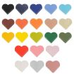 Mini Student Library PU Leather Heart Bookmark (Light Brown) - 2