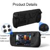 Steam Deck V V4-1 Red Silicone Non-slip Case with Holder Function - 5