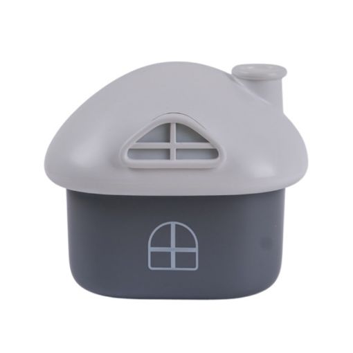 Gray USB Rechargeable Night Light Humidifier for Desktop - 1
