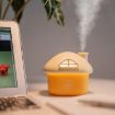Gray USB Rechargeable Night Light Humidifier for Desktop - 6