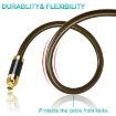 EMK GM/A8.0 2m Digital Optical Fiber Audio Cable (Transparent Coffee) - 4