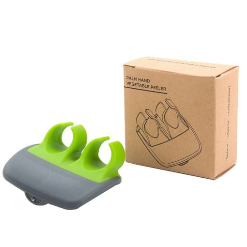 Green Palm Hand Peeler for Potatoes, Fruits, and Vegetables - 1
