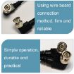 BNC Male to Male Elbow Coaxial Cable, 1.5m Audio Video Cable - 4
