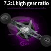 LINNHUE AM2000 High Speed 7:2:1 Fishing Reel, 8KG Drag, Right Hand - 4