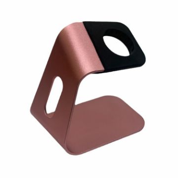 Rose Gold Aluminum Z65 Charging Stand for Apple Watch - 1