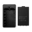 Q6 Removable 6 Sections 18650 Battery Box Charger Case - Black - 1