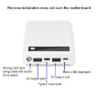 Q6 18650 Battery Box Charger Case, 6 Sections, Blue, Ordinary Style - 2