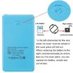 Q6 18650 Battery Box Charger Case, 6 Sections, Blue, Ordinary Style - 5