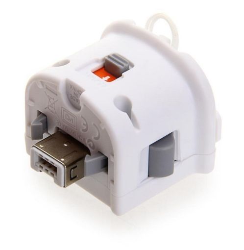 Wii Console Remote Motion Plus Adapter Sensor (White) - 1