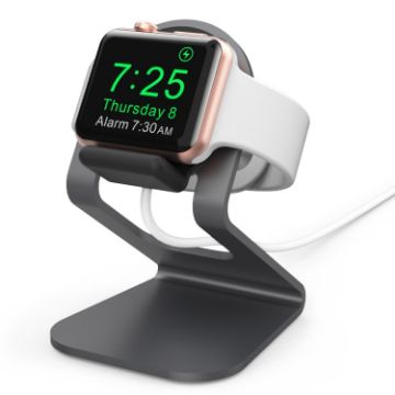 AhaStyle ST03 Aluminum Stand Base for Apple Watch Series (Black) - 1