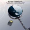 S-23 FM Transmitter Car Bluetooth MP3 Player Receiver - 5