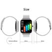 H10 Smart Watch 1.69" Bluetooth, Heart Rate/BP/Sleep, Grey - 3