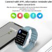 H10 Smart Watch 1.69" Bluetooth, Heart Rate/BP/Sleep, Grey - 6