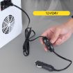 Car Refrigerator Cable 12V/24V, 3m Power Cord with Switch - 6