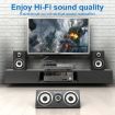 10m Pure Copper RCA Coaxial HIFI Audio Cable SPDIF Speaker (Silver Gray) - 6