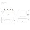48V 600A Large Electric DC Busbar for RV & Ship (AOA4713C-M10) - 3