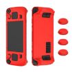 Steam Deck Controller Silicone Cover & Key Caps (Red) - 1