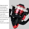 YUMOSHI JL200 Spinning Reel With Line - Electroplated Silver - 4