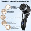 JD-510 Black Rechargeable Foot Callus Remover with Vacuum, 10 In 1 Kit - 2