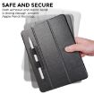 AhaStyle PT184 Black PU Leather Adhesive Pen Holder - 4
