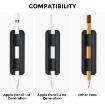 AhaStyle PT184 Black PU Leather Adhesive Pen Holder - 5