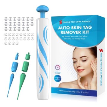 2 in 1 Auto Skin Tag & Mole Remover Device for Face Care - 1