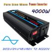 High Power 4000W (800W) Car Sine Wave Inverter 12V to 220V - 2