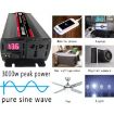 48V to 220V Car Sine Wave Inverter Power Converter, 6000W - 4
