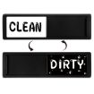 Black Cat Claw Double-Sided Clean Dirty Dishwasher Magnet Sign - 1