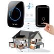 CACAZI A06-DC Wireless Waterproof Doorbell, 1 To 1 Battery Type, White - 2