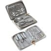 12-in-1 Bamboo Style Stainless Steel Nail Trimming & Polishing Set - 2