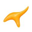 Wax Triangle Sparrow Massager Meridian Stick, Orange - 2