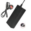 42V 2A Smart Charger for 36V Lithium Battery, UK Plug, Lotus Head - 1