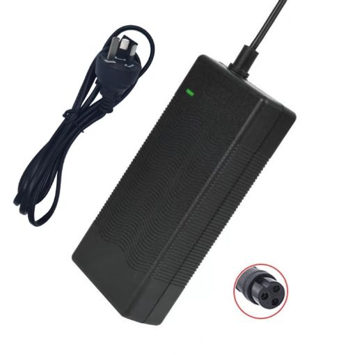42V 2A GX16 3-core Scooter Charger for 36V Lithium Battery, AU Plug - 1