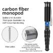 BEXIN P335CF-S Carbon Fiber Portable Monopod for Phone & Selfie - 5