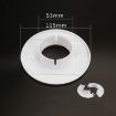 53mm Wall Hole Cover Plug for Split Air Conditioning Systems - 2