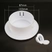 70mm Air Conditioning Wall Hole Decorative Blocking Cover Plug - 2