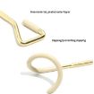 Portable Black Camping Light Hanger Canopy Pole Hook 22mm - 4