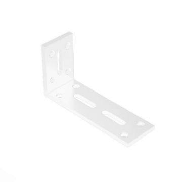 Large White Thickened Right Angle Hanging Cabinet Partition - 1